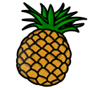 food/fruit/cartoon/pineapple.svg