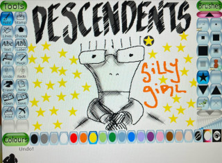 "Descendents 'Silly Girl' album cover", by ponyboy