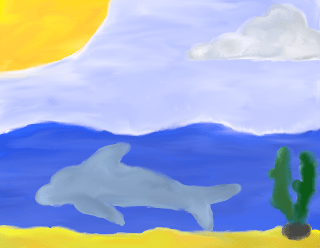 "Dolphin", by Sarah