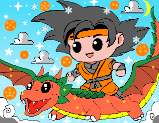 "Goku Rides the Dragon", by Phạm Minh Dương