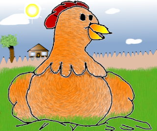 "Hen", by Vladimir