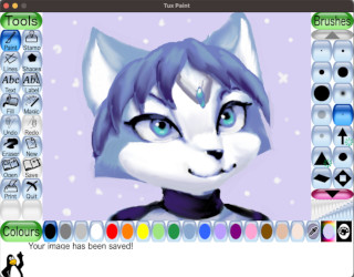 Tux Paint - Art Gallery — Scourge (from Warrior Cats) by Scrimblo Feex