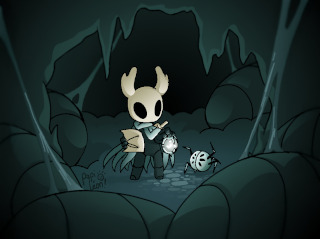 "Lil Thing Tryin To Be Scary (Hollow Knight)", by Papi Leon