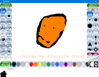 "Orange My Favorite Color", by Bran