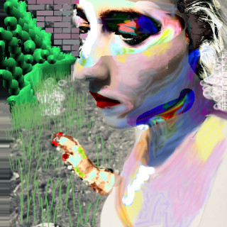 "Portraiture on TuxPaint", by Miamiguet