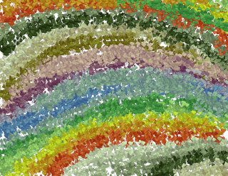 "Rainbow of Vines", by Rose