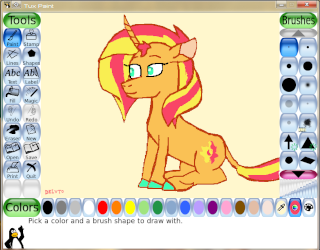 "Sunset Being Cute", by Delvto