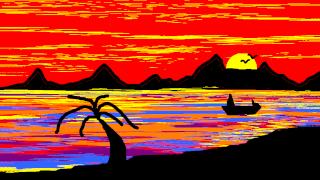 "Sunset Scenery", by Aditya