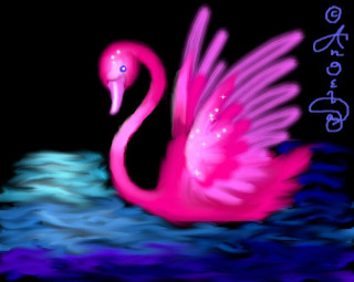"Swan", by Angela