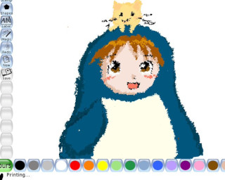 "Tux Paint", by baba