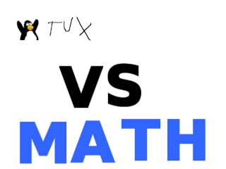 "Tux vs Math", by Костя (Kostya)