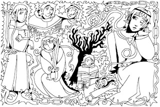 "Untitled Commission (before coloring)", by SERENA