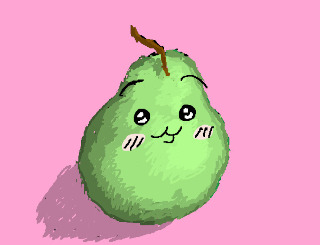 "Usagi Pear", by chiikawa fan art