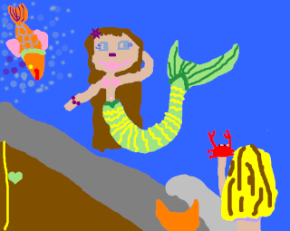 "Untitled (Mermaid)", by Emily