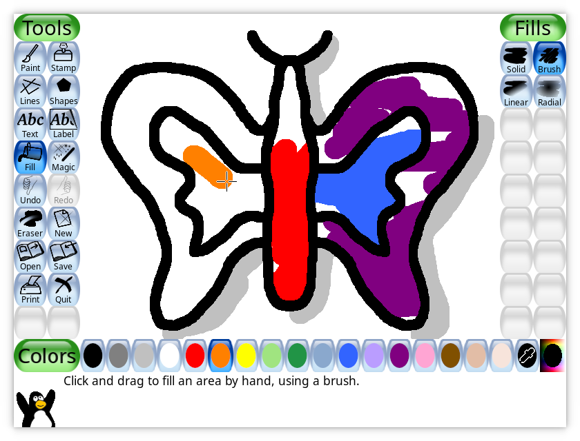 Ten confianza Pesimista Preservativo Announcing Tux Paint version 0.9.27