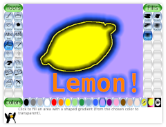 Screenshot of Tux Paint with ...