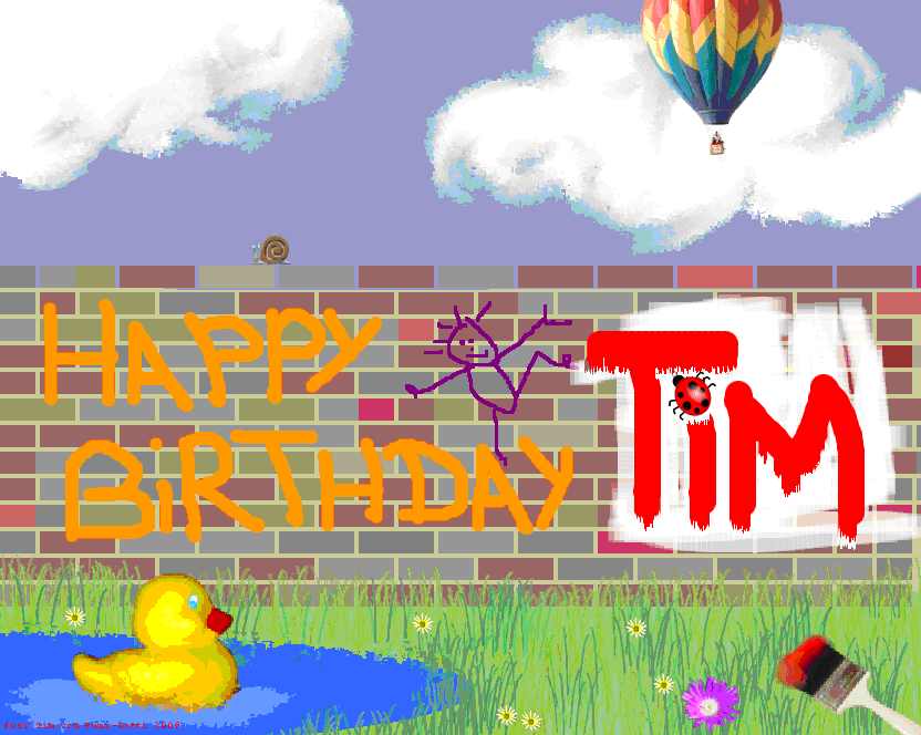 Download 'Happy Birthday Tim'