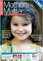 Mothers Matter Melbourne, August/September 2009 Cover