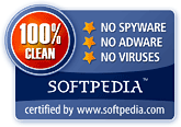 100% Clean: No Spyware, No Adware, No Viruses;
certified by www.softpedia.com